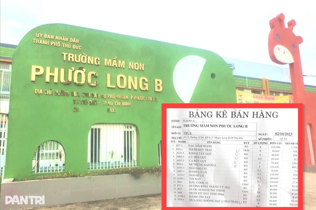 Phụ huynh phản ánh giá thực phẩm vào trường học cao gấp nhiều lần siêu thị - 1 Phụ huynh phản ánh giá thực phẩm vào trường học cao gấp nhiều lần siêu thị - 1