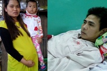 Xót xa cảnh vợ chờ ngày chuyển dạ, chồng chờ chết vì bệnh tim