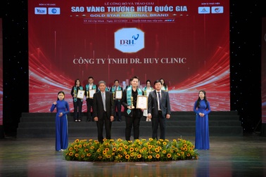 DRH Clinic được bình chọn "Top 10 Thương hiệu uy tín quốc gia"