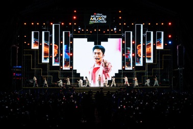 Không khí sôi động tại đêm nhạc Prime Night - VPBank Đất Sen Hồng Music Marathon 2025
