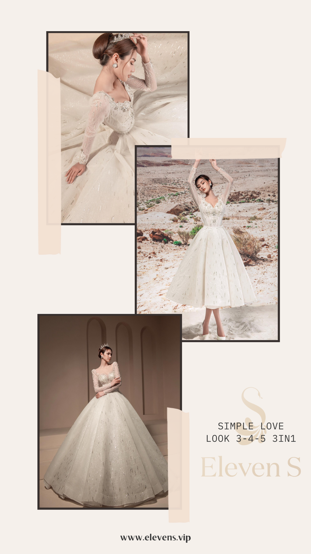Simple Love: Sự hài hòa thời trang váy cưới Á - Âu - 2 Simple Love: Sự hài hòa thời trang váy cưới Á - Âu - 2
