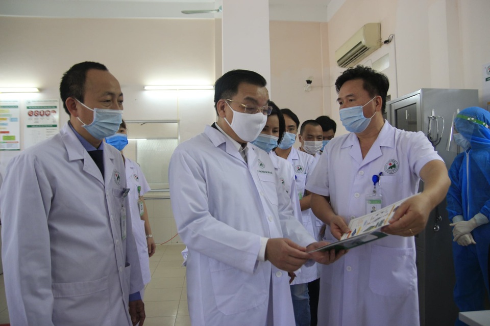 Chủ tịch Hà Nội: Không có ngoại lệ trong phòng chống dịch Covid-19 - 1 Chủ tịch Hà Nội: Không có ngoại lệ trong phòng chống dịch Covid-19 - 1