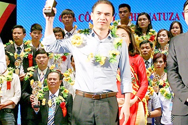 Nước uống đóng chai Natuza của Việt Nam được vinh danh top 100 thương hiệu nổi tiếng