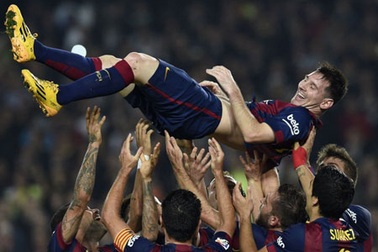 Lập hattrick, Messi trở thành chân sút số 1 trong lịch sử La Liga