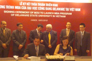 ĐH Quốc gia Hà Nội triển khai chương trình đào tạo MBA của Mỹ