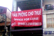 Méo mặt vì rót tiền xây văn phòng cho thuê