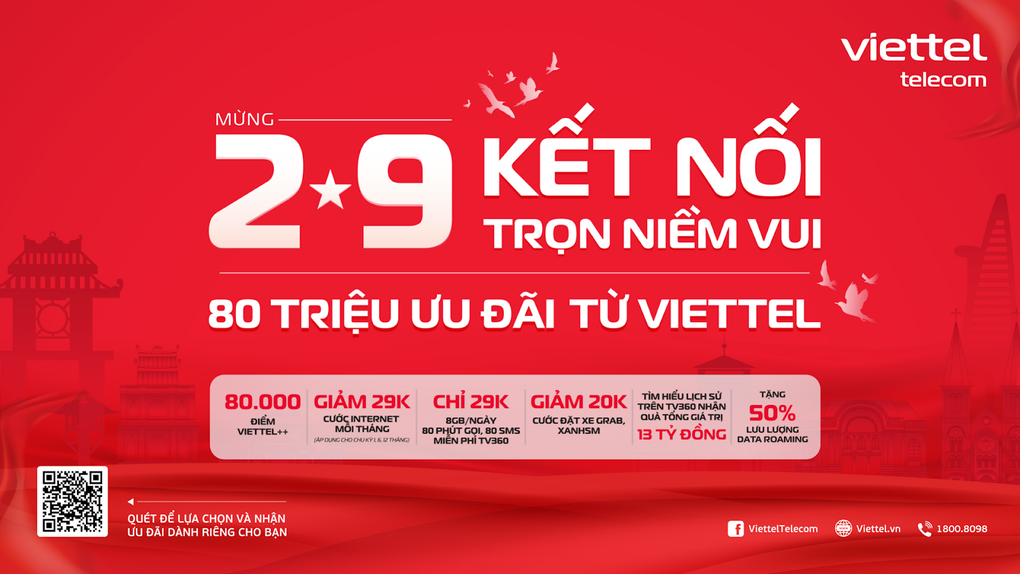 Viettelが情報ページを公開 2/9: フェスティバルの喜びをつなぐデジタルタッチポイント - 1 Viettel ra mắt trang thông tin 2/9: Điểm chạm số kết nối trọn vẹn niềm vui đại lễ - 1