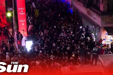 Thảm kịch giẫm đạp khiến 156 người thiệt mạng ở Hàn Quốc
