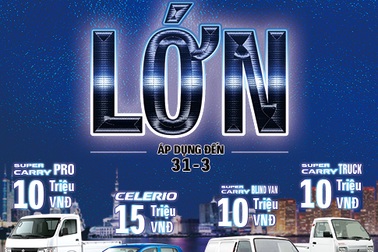 Kỷ niệm 25 năm thành lập, Suzuki ưu đãi lớn cho khách mua ô tô trong tháng 3