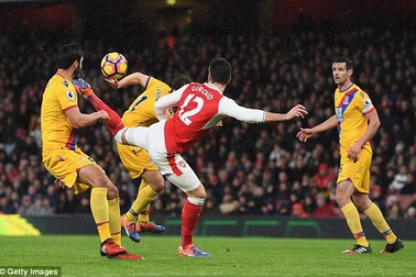 Giroud nhận giải Bàn thắng đẹp nhất nhờ siêu phẩm bọ cạp