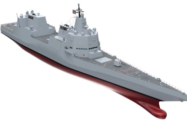 Mỹ tính đóng chiến hạm lớn nhất 20 năm, trang bị tên lửa siêu vượt âm