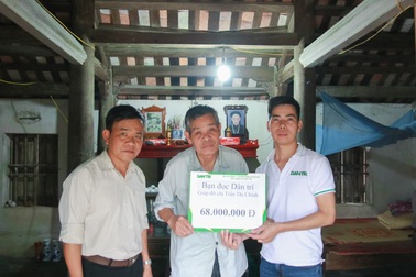 Bạn đọc chung tay xây dựng nhà thờ liệt sĩ tặng người phụ nữ đơn thân