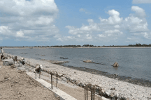 Công trình hồ nước ngọt lớn nhất Cà Mau 3 năm "đội vốn" hàng chục tỷ đồng