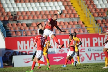 HL Hà Tĩnh thua đau CLB Hải Phòng ở phút 90