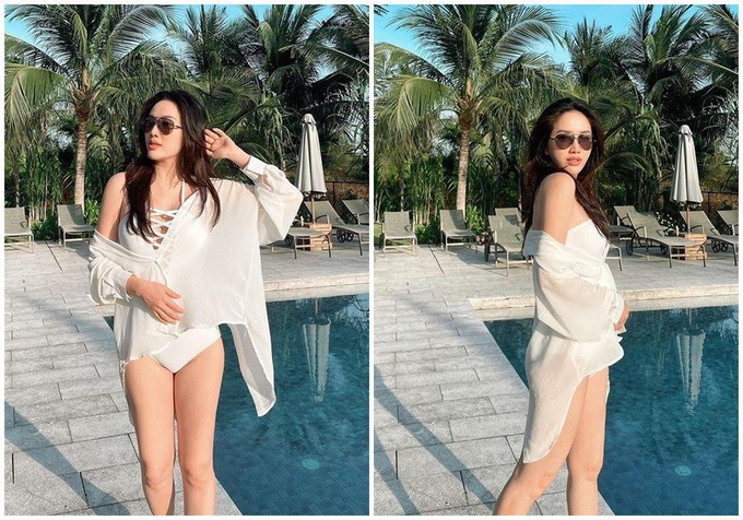 Chọn váy đi biển xinh ngất ngây như mỹ nhân Việt - Ảnh 26.