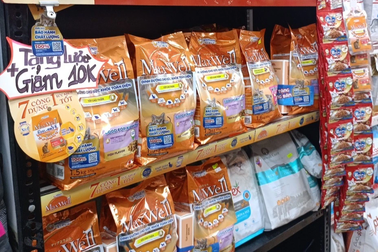 Nhãn hàng thức ăn mèo từ Nhật Bản bảo hành chất lượng và hoàn tiền  100%