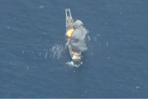 Cận cảnh tên lửa khai hỏa đánh chìm tàu chiến trong cuộc tập trận RIMPAC