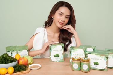 Rong nho tách nước Yukibudo trong thực đơn của nhiều người nổi tiếng