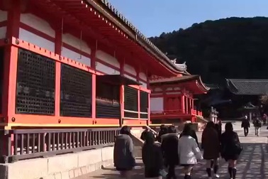 Vẻ đẹp của ngôi đền thiêng Kiyomizu 1200 năm tuổi ở Nhật Bản