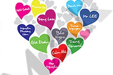 “Palette Tình yêu” - Bức họa cá tính từ facebook