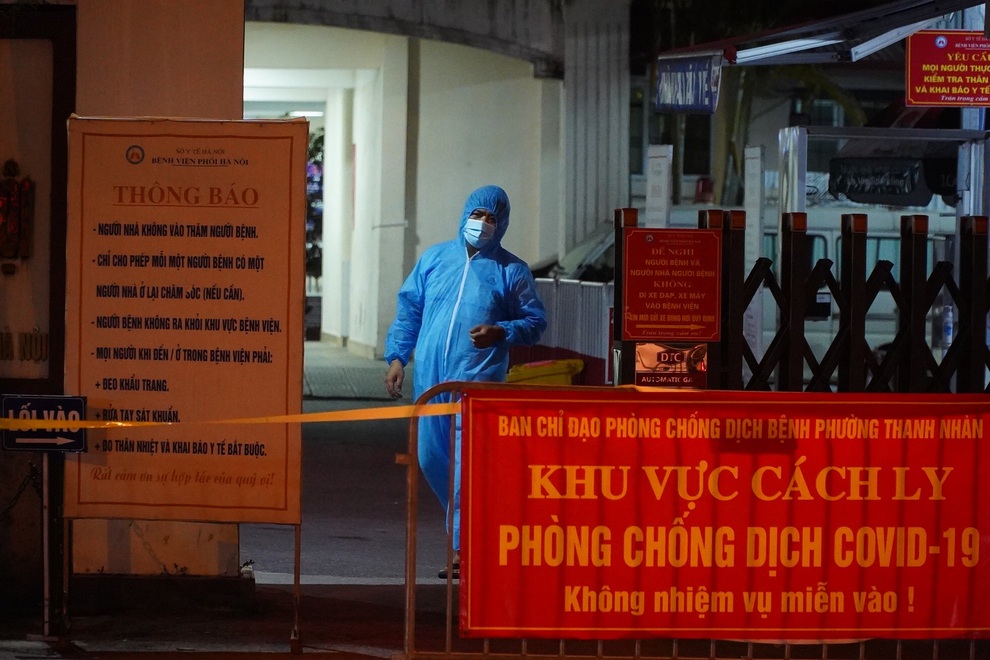 Bệnh viện Phổi Hà Nội phát hiện 9 ca dương tính SARS-CoV-2 - 1 Bệnh viện Phổi Hà Nội phát hiện 9 ca dương tính SARS-CoV-2 - 1