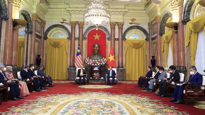 Toàn cảnh buổi tiếp