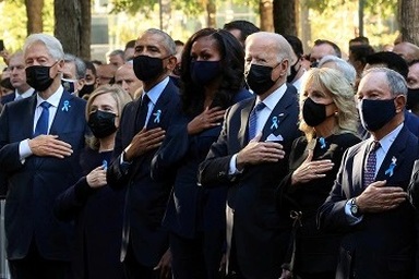 Ba đời tổng thống Mỹ hội ngộ, tưởng niệm vụ khủng bố đẫm máu nhất lịch sử