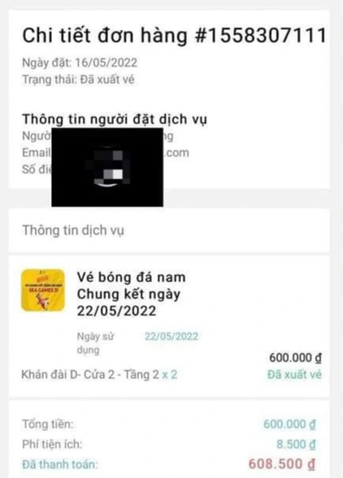15 triệu đồng/cặp vé chung kết SEA Games, có tiền chưa chắc mua được - 2 15 triệu đồng/cặp vé chung kết SEA Games, có tiền chưa chắc mua được - 2