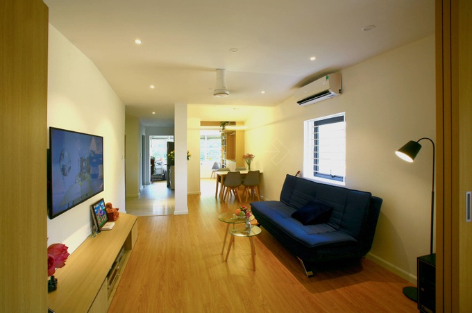 "Chuồng cọp" chật hẹp của nhà tập thể cũ 70m² biến thành không gian ấm cúng, rộng rãi với chi phí 320 triệu đồng ở Hà Nội - Ảnh 5. "Chuồng cọp" chật hẹp của nhà tập thể cũ 70m² biến thành không gian ấm cúng, rộng rãi với chi phí 320 triệu đồng ở Hà Nội - Ảnh 5.