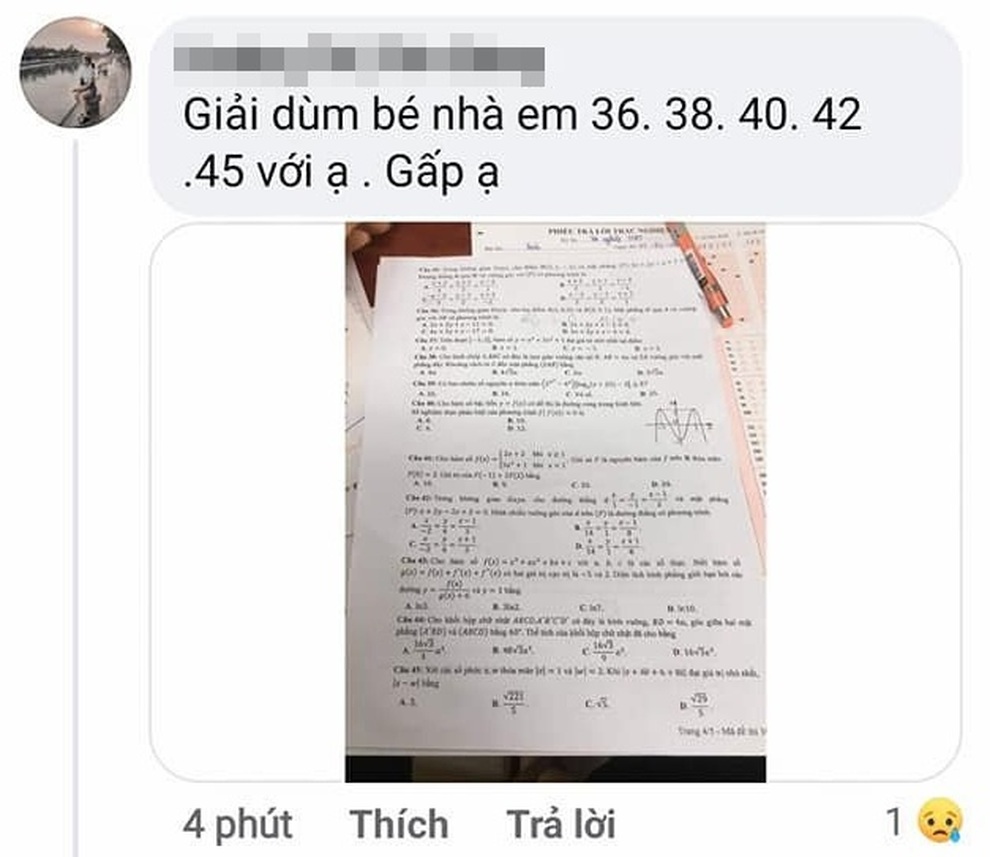 Nóng: Bộ GD-ĐT thừa nhận có sự cố lọt đề thi tốt nghiệp THPT môn Toán - 3 Nóng: Bộ GD-ĐT thừa nhận có sự cố lọt đề thi tốt nghiệp THPT môn Toán - 3