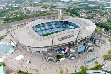 Etihad trước giờ bóng lăn trận Man City tiếp Arsenal