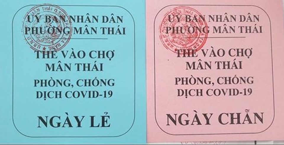 Đà Nẵng phát thẻ hồng, thẻ xanh cho dân đi chợ 3 ngày một lần - 3 Đà Nẵng phát thẻ hồng, thẻ xanh cho dân đi chợ 3 ngày một lần - 3