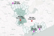 TPHCM đưa sân bay Đất Đỏ, Gò Găng và Dầu Tiếng vào hồ sơ quy hoạch 100 năm