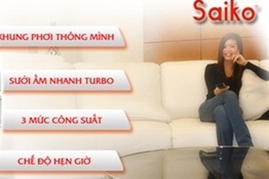 Thiết bị sưởi SAIKO: Giải pháp tối ưu chống rét