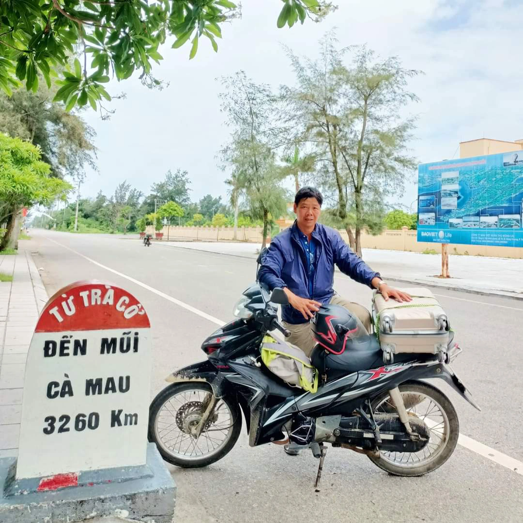 Thầy giáo ở Bình Định phượt xe máy xuyên Việt đón sinh nhật tuổi 52 - 2 Thầy giáo ở Bình Định phượt xe máy xuyên Việt đón sinh nhật tuổi 52 - 2