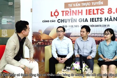 Tư vấn “Lộ trình IELTS 8.0+ cùng các chuyên gia hàng đầu”