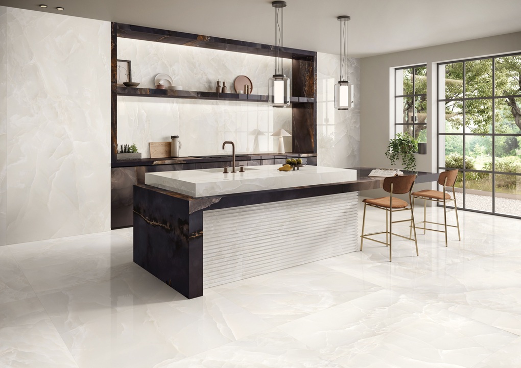 Gạch marble màu lạ khuấy động xu hướng nội thất châu Âu - 2 Gạch marble màu lạ khuấy động xu hướng nội thất châu Âu - 2