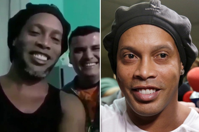 Ronaldinho được tại ngoại - Ảnh 2.