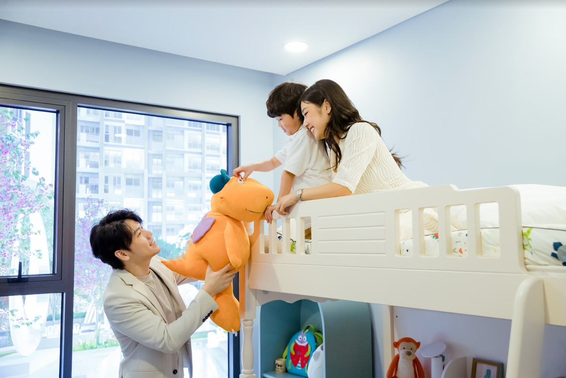 Trang Lou - Tùng Sơn chia sẻ về kinh nghiệm chọn nhà khi có con nhỏ - 2