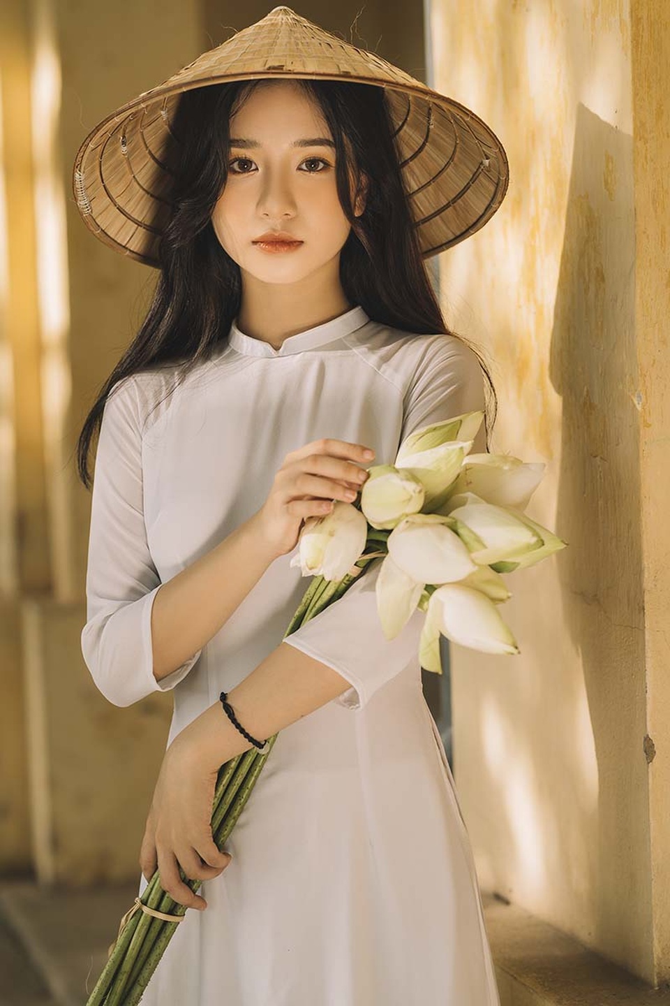 Nữ sinh xứ Thanh đẹp dịu dàng trong tà áo dài trắng - 7 Nữ sinh xứ Thanh đẹp dịu dàng trong tà áo dài trắng - 7