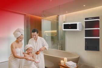 Rossi mang tới giải pháp an toàn phòng tắm mùa lạnh cho gia đình