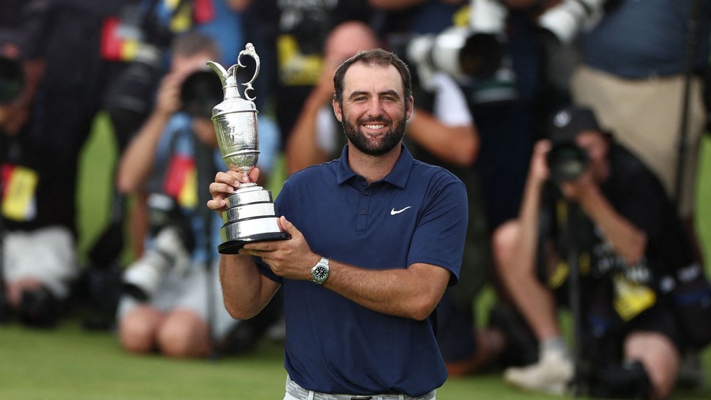 Scottie Scheffler vô địch giải golf danh giá The Open Championship 2025 - 1 Scottie Scheffler vô địch giải golf danh giá The Open Championship 2025 - 1