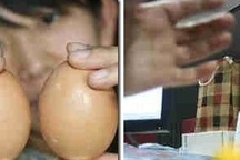 Trứng gà giả lại xôn xao Trung Quốc