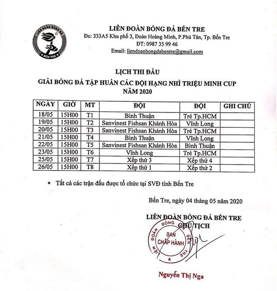 Cúp “Tứ hùng” làm nóng giải hạng Nhì Quốc gia 2020 - 5