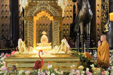 Thêm thời gian tôn trí xá lợi Đức Phật tại chùa Bái Đính