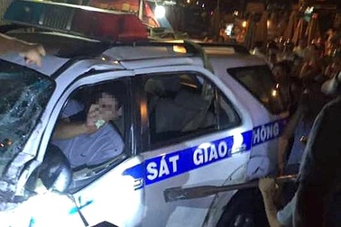 Công an Bình Dương thông tin vụ xe CSGT gây tai nạn khiến 1 người tử vong