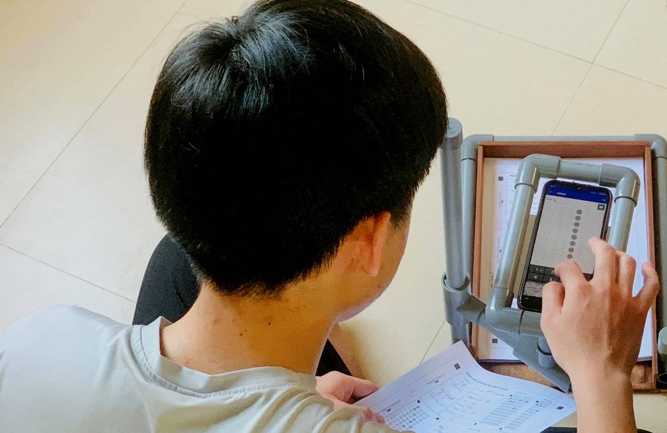 Học sinh phổ thông sáng chế giá chấm thi trắc nghiệm chỉ hơn 100.000 đồng - 3