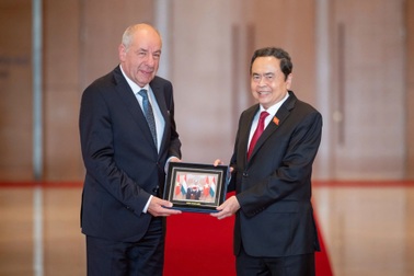 Chủ tịch Quốc hội Trần Thanh Mẫn hội kiến Tổng thống Hungary