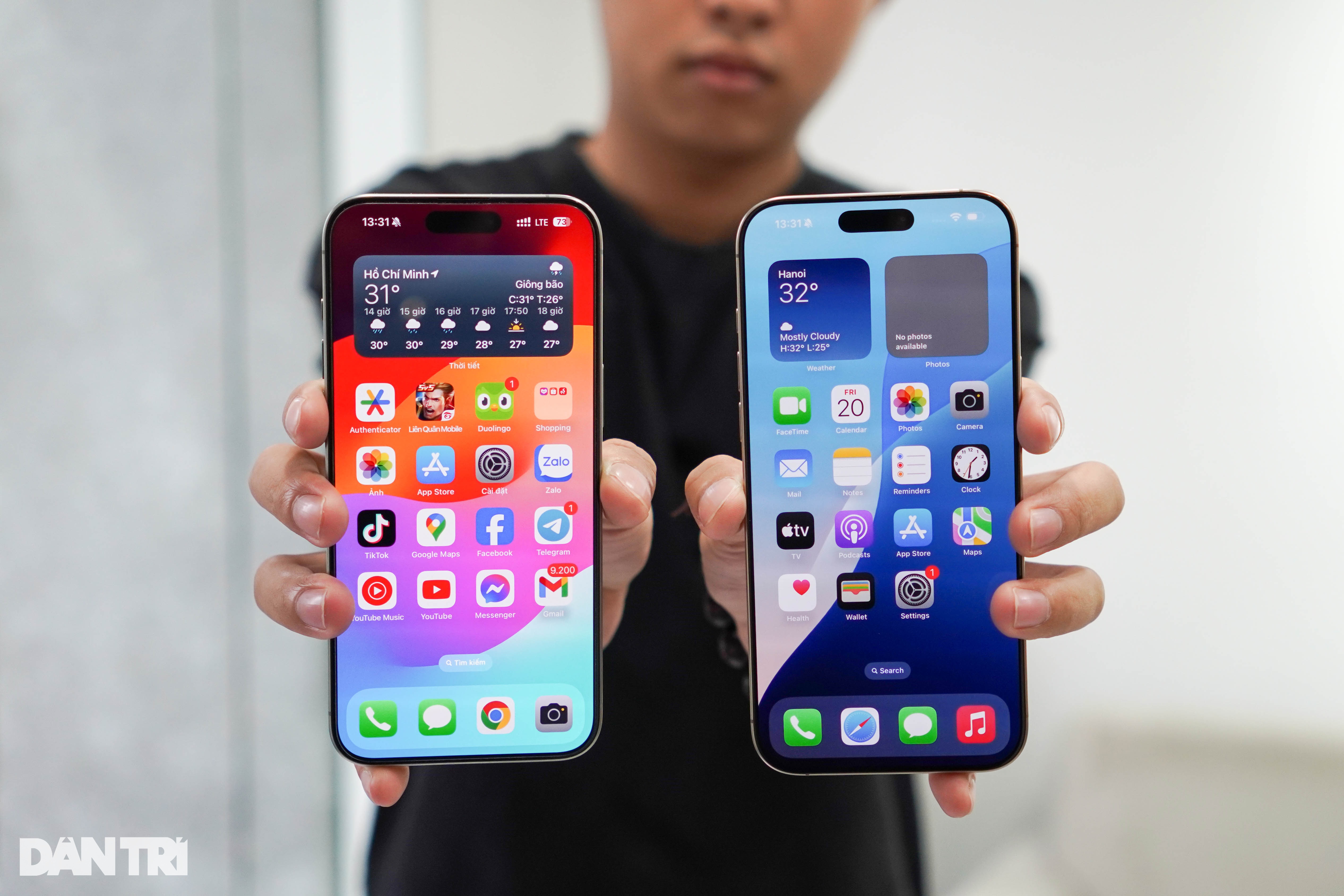 iPhone 15 Pro Max được trang bị bộ xử lý A17 Pro, trong khi iPhone 16 Pro Max dùng chip A18 Pro. Apple cho biết A18 Pro nhanh hơn 15% so với A17 Pro, đồng thời tiêu thụ ít năng lượng hơn 20%.