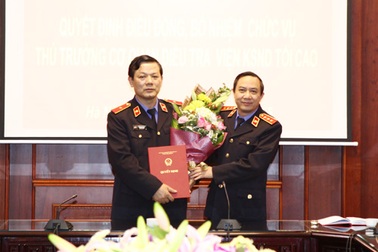 Ông Vũ Đăng Khoa trở lại làm Thủ trưởng Cơ quan điều tra VKSND Tối cao